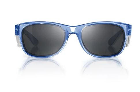 CLASSICS SAFETY GLASSES BLUE FRAME / POLARISED LENS