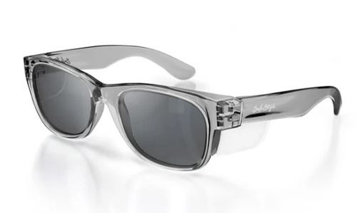 CLASSICS SAFETY GLASSES GRAPHITE FRAME / TINTED LENS