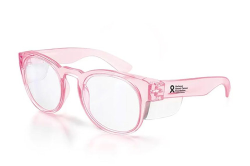 CRUISERS SAFETY GLASSES PINK FRAME / CLEAR LENS