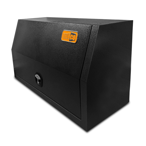 1210X500X680MM CHARCOAL UPRIGHT STEEL TRUCK BOX FULL DOOR