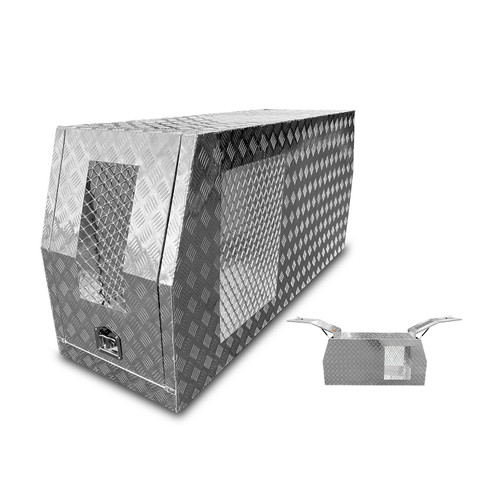 1800X600X860MM ALUMINIUM ANIMAL CAGE / TOOL BOX