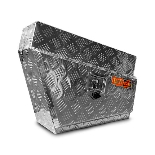 600X260X490MM TAPERED ALUMINIUM UNDER TRAY BOX RIGHT HAND