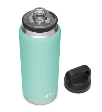 1LTR 36OZ RAMBLER INSULATED BOTTLE W/ CHUG CAP-SEAFOAM