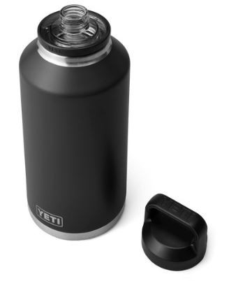 1.9LTR 64OZ RAMBLER INSULATED BOTTLE W/ CHUG CAP-BLACK