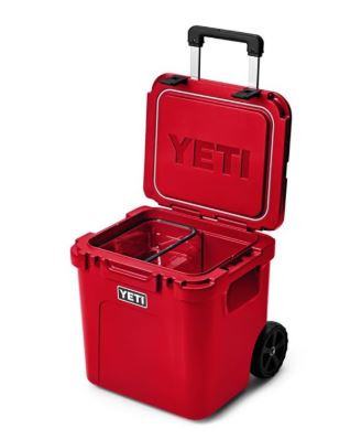 48 ROADIE WHEELED HARD COOLER-RESCUE RED