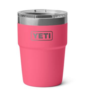 (O) 473ML 16OZ RAMBLER INSULATED STACKABLE CUP-TROPICAL PINK