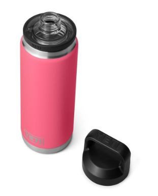 (O) 760ML 26OZ RAMBLER INSULATED BOTTLE & CHUG CAP-TROP PINK