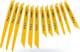 (O) 12PCE BI-METAL RECIPROCATING BLADE SET