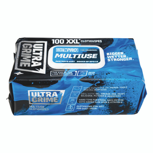 100PK XXL HAND, TOOL & SURFACE WIPES