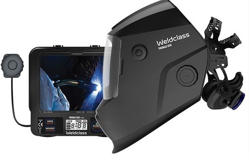 PROMAX 650 DIGITAL AUTO WELDING HELMET MATTE BLACK