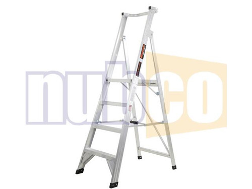 1.2M 4 STEP 150KG ALUMINIUM PLATFORM LADDER