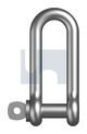 8MM S/S LONG D SHACKLE