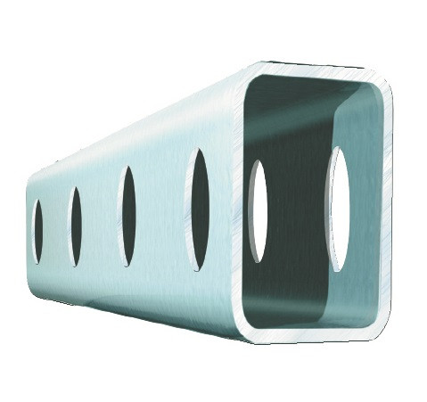 38X25X1.6MM 19MM DOUBLE PUNCHED GAL RHS 7.5M LGTH