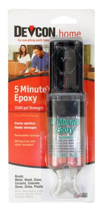 (O) DEVCON 5 MINUTE FAST DRYING EPOXY (DEV TUBE) 28.4G