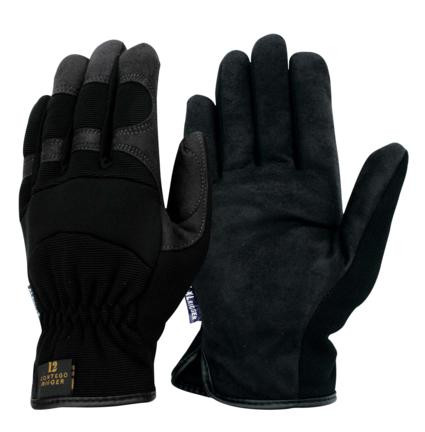 M CONTEGO BLACK WORK GLOVES