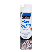 350G MINE MARKING VERTICAL MARKING OUT PAINT - WHITE