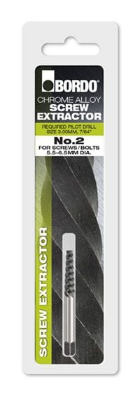 SCREW EXTRACTOR - #2 - 1PK