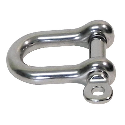 6MM S/S STANDARD D SHACKLE