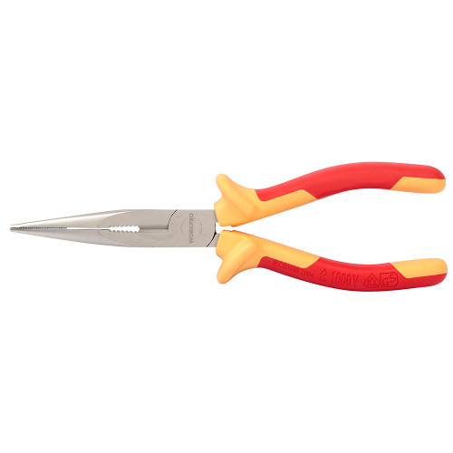 200MM (8\") VDE INSULATED LONG NOSE PLIERS