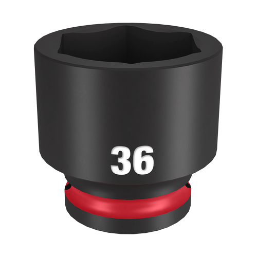 1/2\" DRIVE 36MM STD 6 POINT SHOCKWAVE IMPACT SOCKET