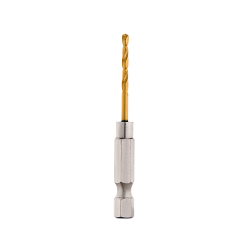 2MM 1/4\" HEX SHANK 2PK RED HELIX TITANIUM DRILL BITS