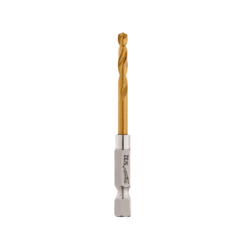 3.5MM 1/4\" HEX SHANK 2PK RED HELIX TITANIUM DRILL BITS