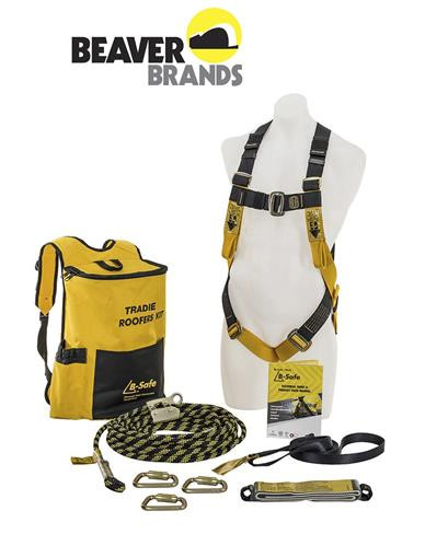 160KG 8PCE TRADIE ROOFERS KIT IN BACK PACK