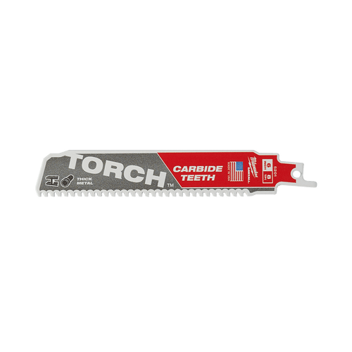 150MM 7TPI THE TORCH CARBIDE RECIPRO BLADE