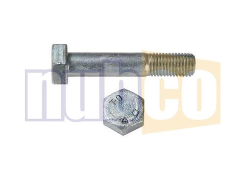 M12X35 GALV HEX TOWER BOLT & NUT TO AS1559 480 MPA MIN,
