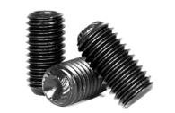 M12X12MM CL14.9 BLK KNURLED CUP GRUB SCREW