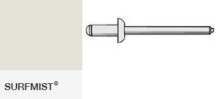 AS4-3 ALUMINIUM / STEEL RIVETS SURFMIST 100PK