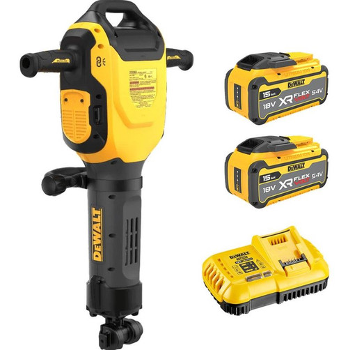 54V XR FLEXVOLT 28MM HEX DEMOLITION HAMMER KIT 2X15BAT&CHRG