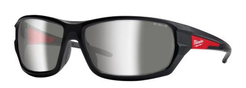 SILVER MIRRORED PERFORMANCE SAFETY GLASSES
