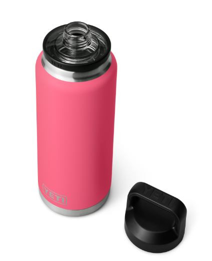1LTR 36OZ RAMBLER INSULATED BOTTLE W/ CHUG CAP-TROPICAL PINK