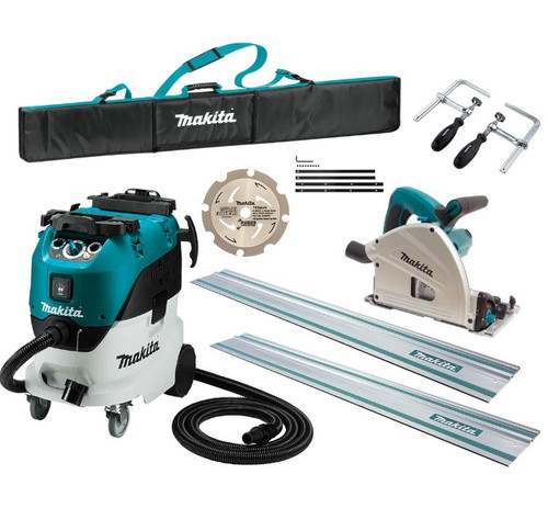 165MM (7\") PLUNGE CUT CIRC SAW & 42L WET/DRY VACUUM COMBO