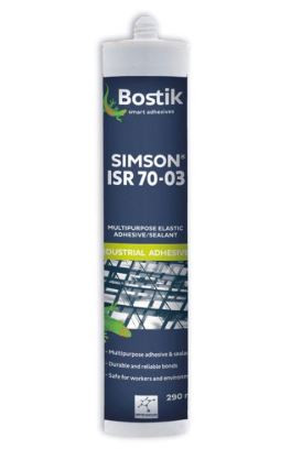 290ML BLACK SIMSON ISR 70-03 ELASTIC SEALANT CARTRIDGE