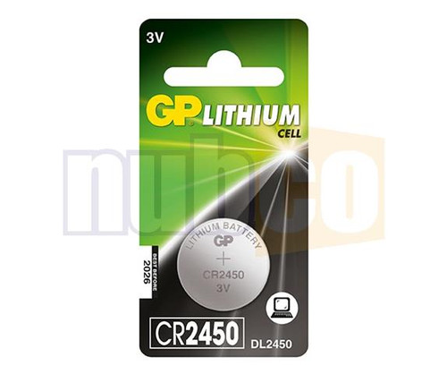 1PK 3V CR2450 LITHIUM CELL BATTERY