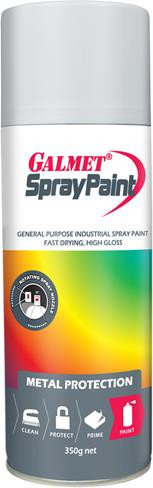 350G AEROSOL SPRAY PAINT - SILVER