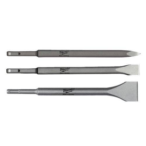 3PCE SDS PLUS CHISEL SET