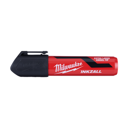 INKZALL BLACK EXTRA LARGE CHISEL TIP MARKER