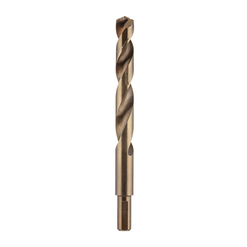 13MM ROUND 3 POINT SHANK RED HELIX COBALT DRILL BIT