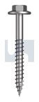 12GX50MM 1000PK 316 S/S T17 HEX SCREW