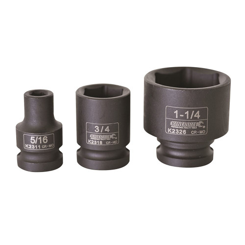IMPACT SOCKET 1/2\" DVE 1