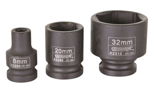 IMPACT SOCKET 1/2\" DVE 21MM