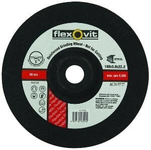 100X3X16MM (100MM) AC46 FLEXIBLE GRINDING DISC