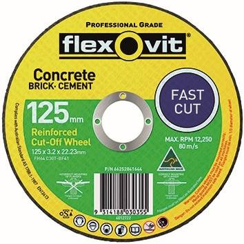 350X4.1X20MM (350MM) MASONRY CUT OFF WHEEL
