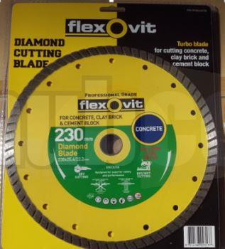 178X2.2X7.0X25/22 CONC/CLAY TURBO DIAMOND BLADE