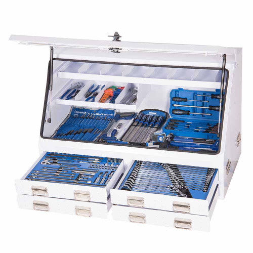 232PCE WHITE UPRIGHT TRUCK BOX TOOL KIT