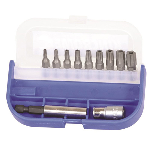 11PCE TAMPERPROOF TORX BIT SET