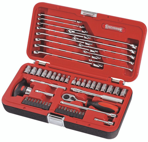 57PCE 1/4\" DRIVE SOCKET/SPANNER SET